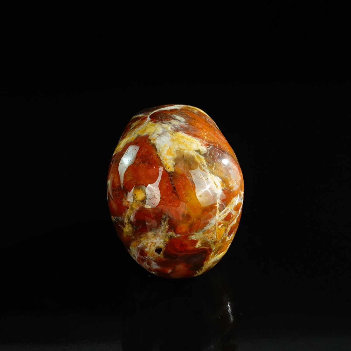 3.0" Chalcedony Jasper Crystal Skull Carving - Unique Piece #CJ03