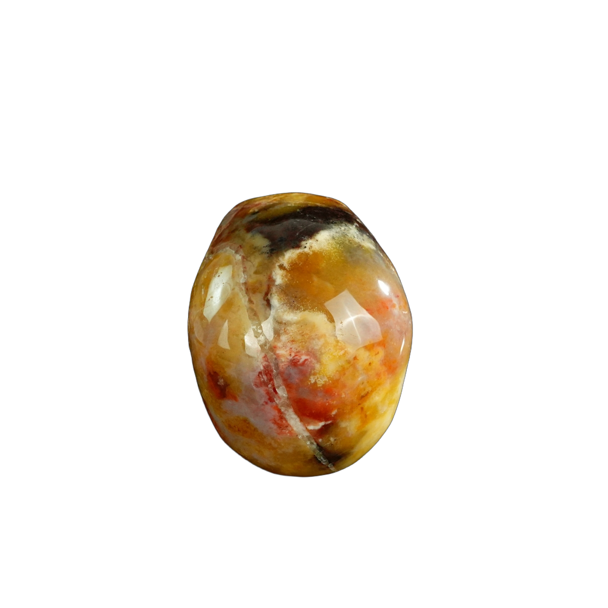 3.0" Chalcedony Jasper Crystal Skull Carving - Unique Piece #CJ04