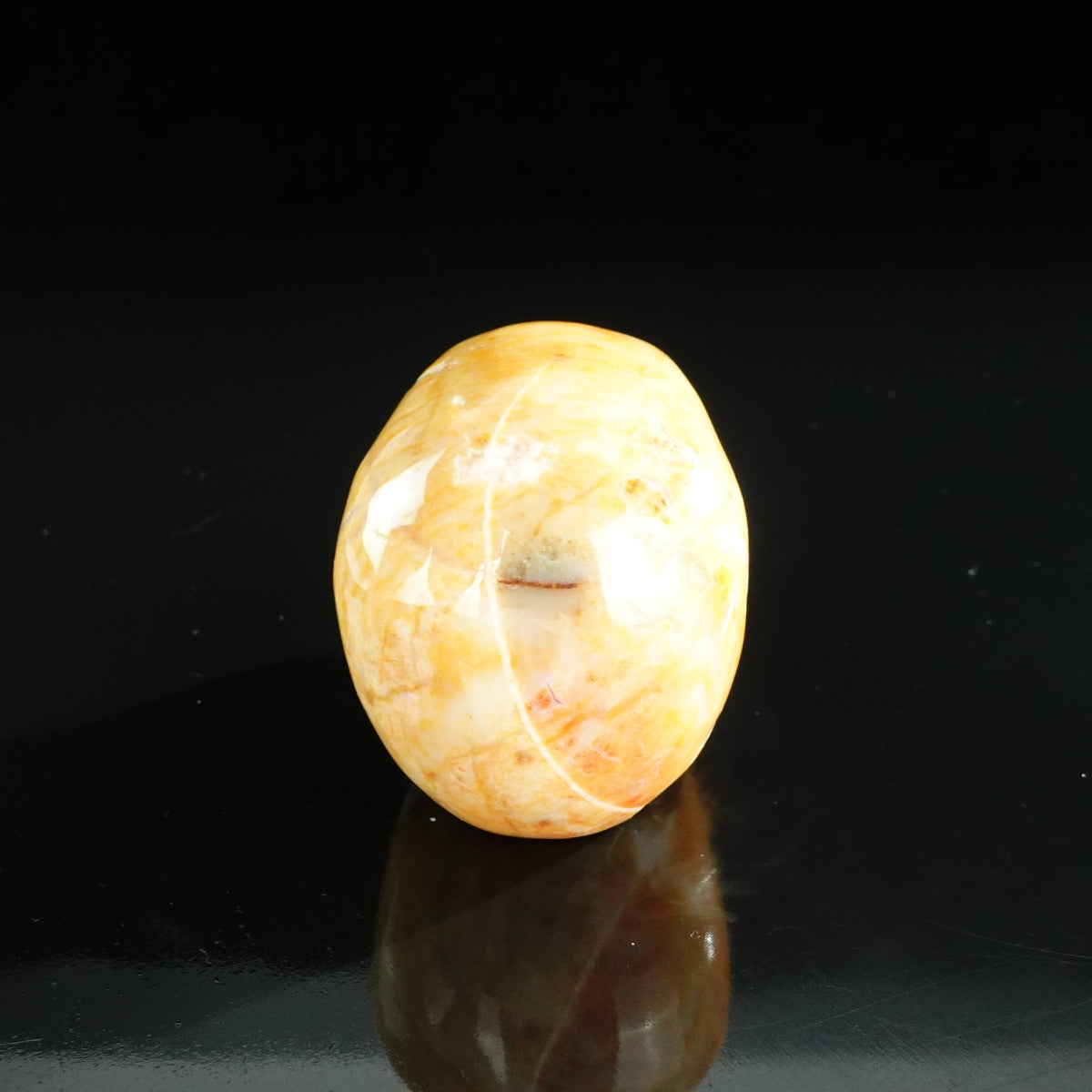 3.0" Chalcedony Jasper Crystal Skull Carving - Unique Piece #CJ06