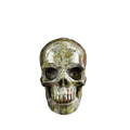 3.0" Dragon Blood Jasper Crystal Skull Carving - Unique Piece #DB08