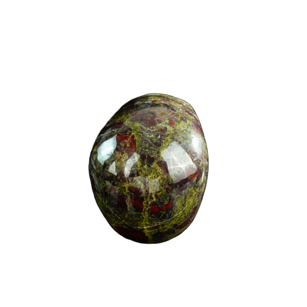 3.0" Dragon Blood Jasper Crystal Skull Carving - Unique Piece #DB08