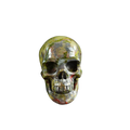 3.0" Dragon Blood Jasper Crystal Skull Carving - Unique Piece #DB13