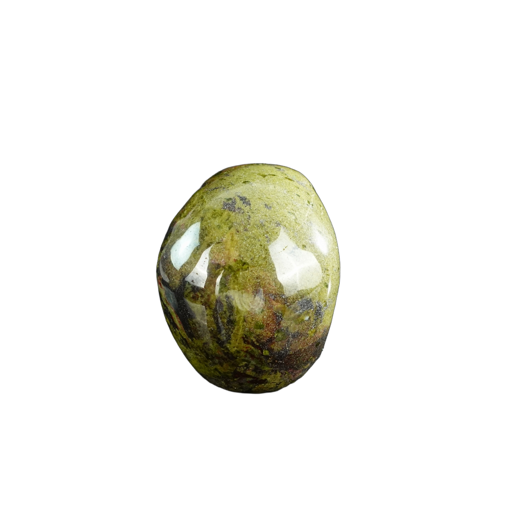 3.0" Dragon Blood Jasper Crystal Skull Carving - Unique Piece #DB13