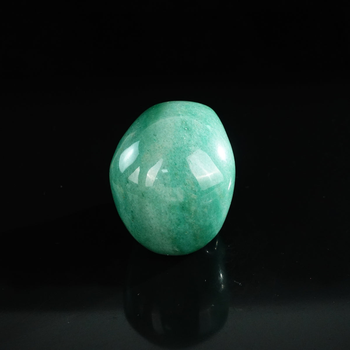 3.0" Green Aventurine Crystal Skull Carving - Unique Piece #GA01