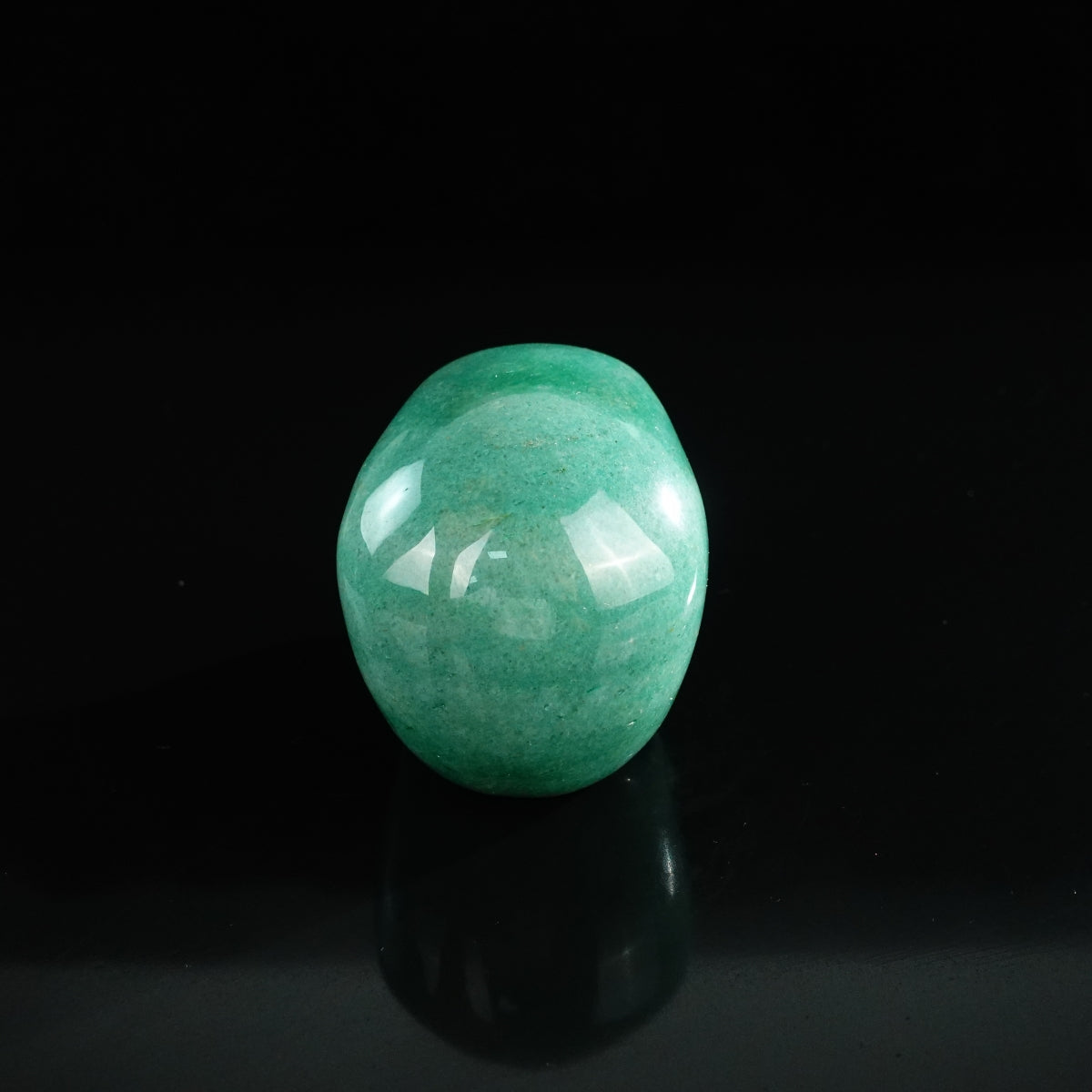3.0" Green Aventurine Crystal Skull Carving - Unique Piece #GA02