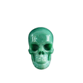 3.0" Green Aventurine Crystal Skull Carving - Hand Carved Decor