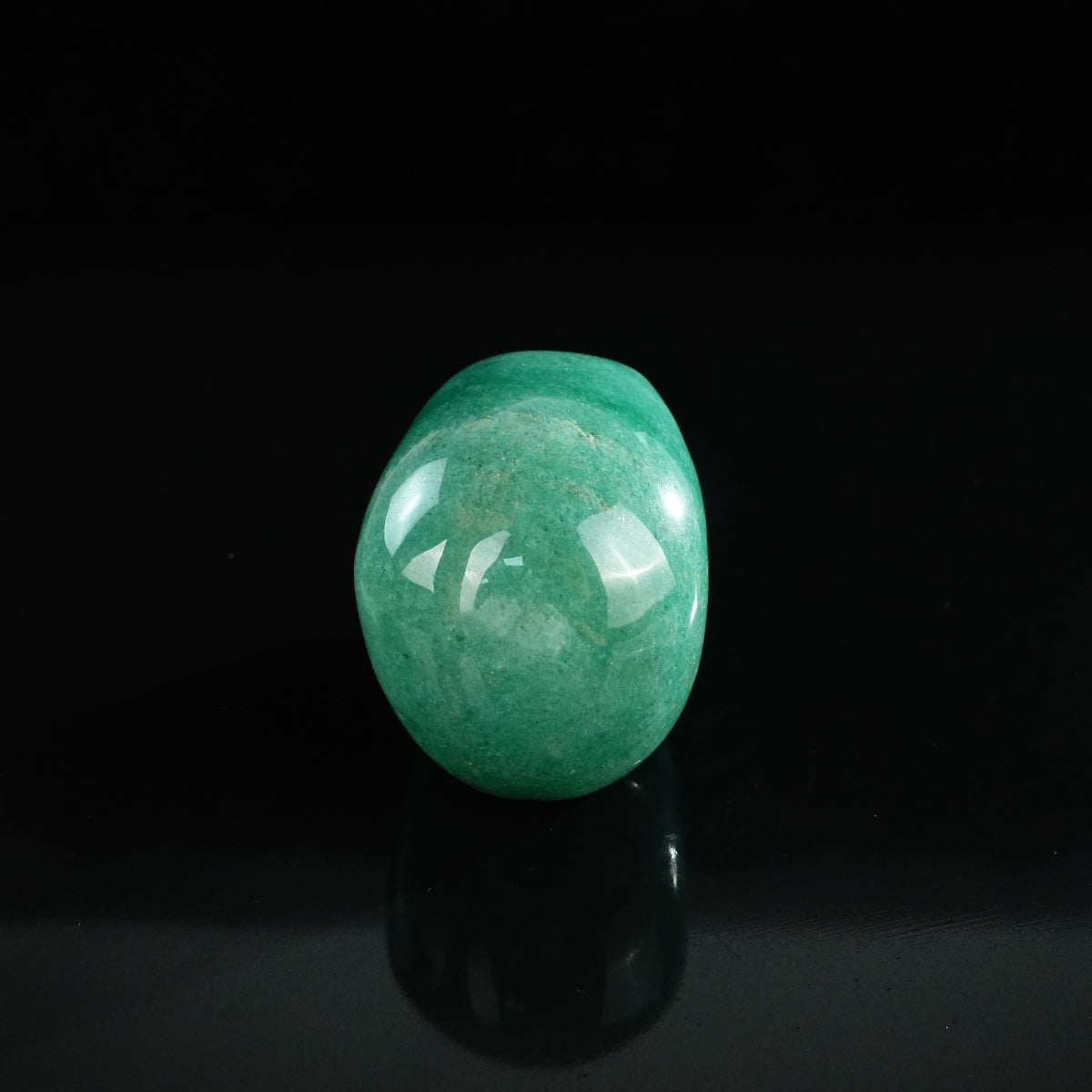 3.0" Green Aventurine Crystal Skull Carving - Unique Piece #GA03