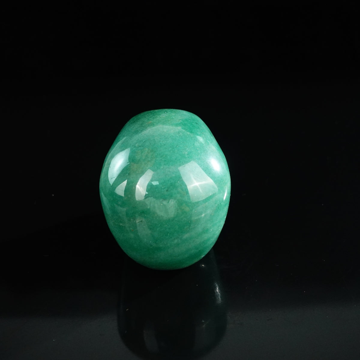 3.0" Green Aventurine Crystal Skull Carving - Unique Piece #GA05