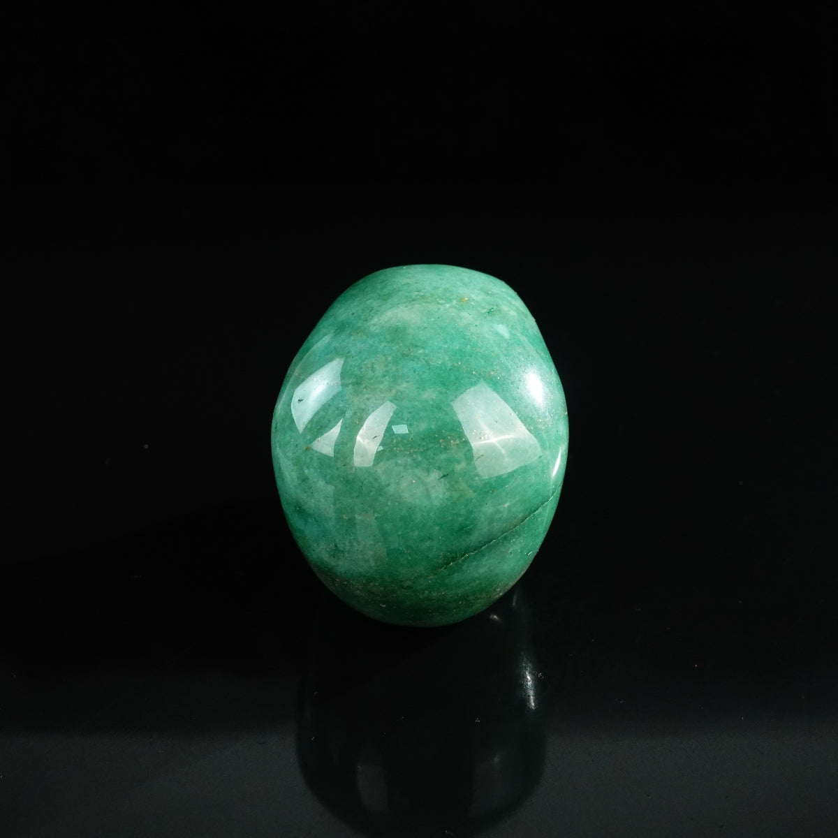3.0" Green Aventurine Crystal Skull Carving - Unique Piece #GA06
