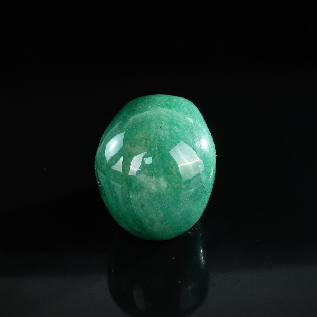 3.0" Green Aventurine Crystal Skull Carving - Unique Piece #GA07