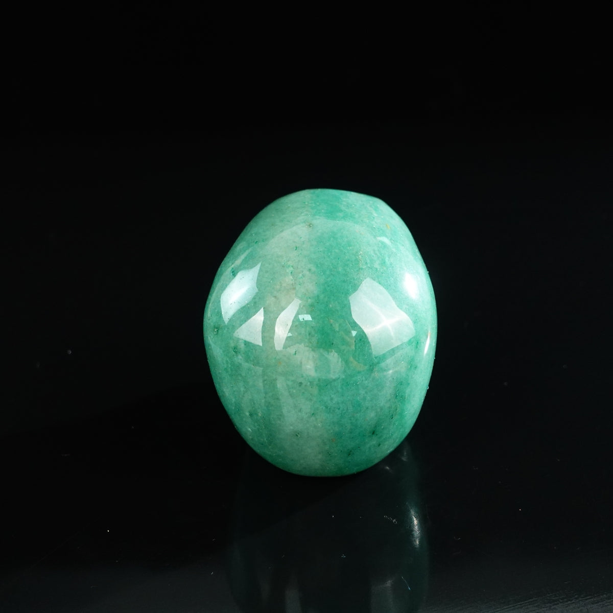 3.0" Green Aventurine Crystal Skull Carving - Unique Piece #GA11