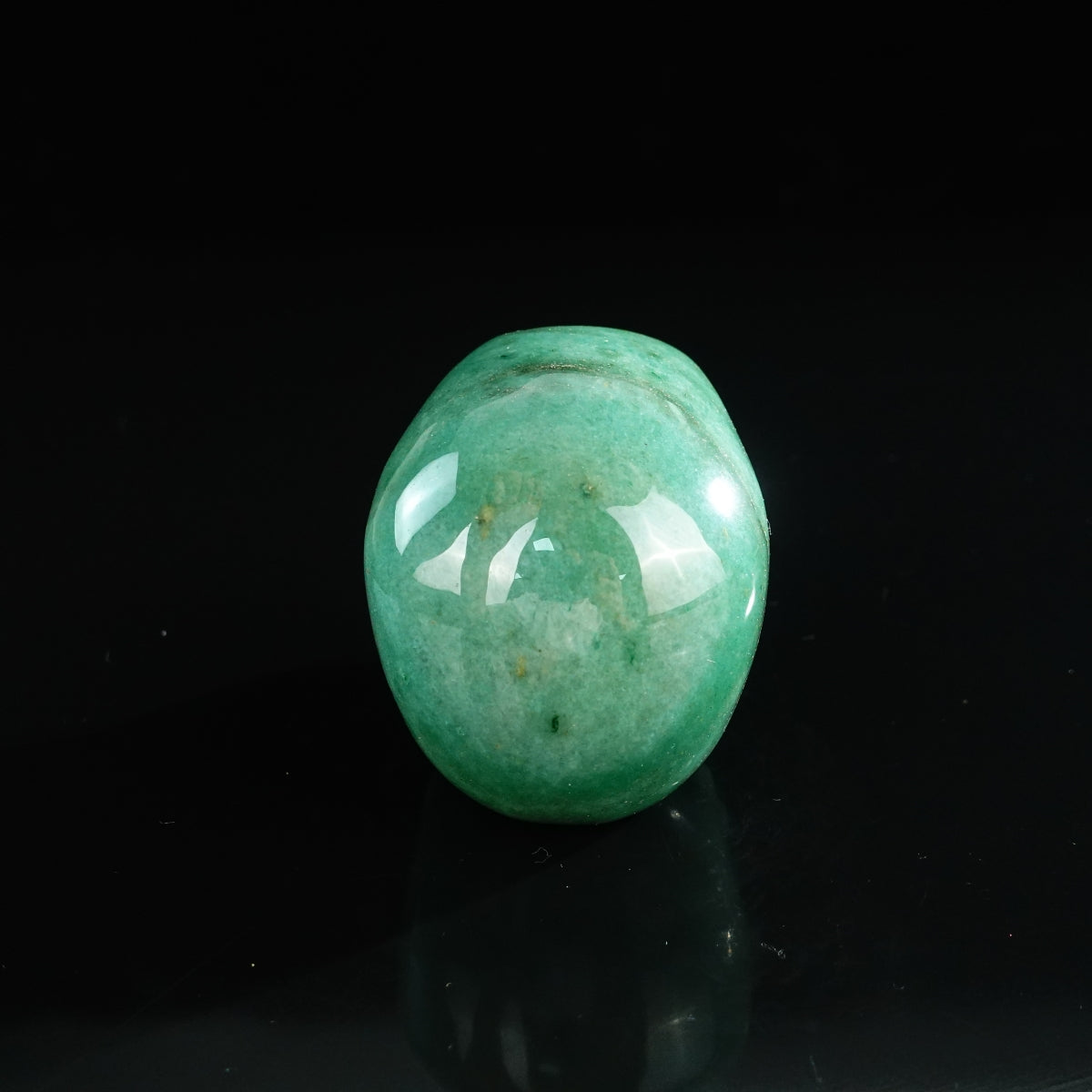 3.0" Green Aventurine Crystal Skull Carving - Unique Piece #GA12