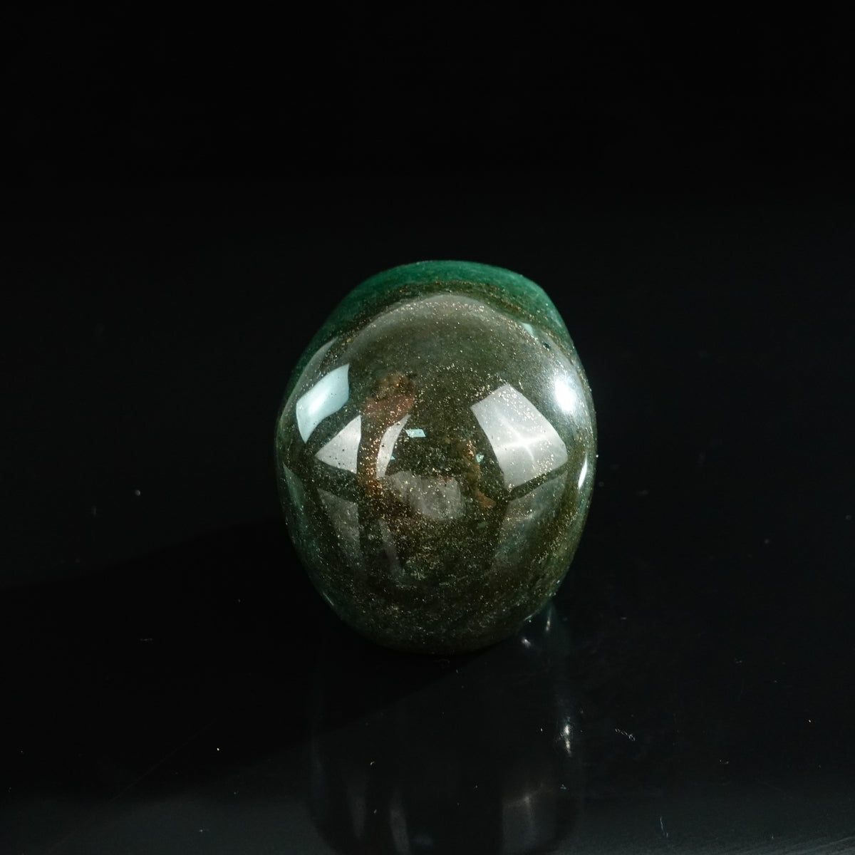 3.0" Green Aventurine Crystal Skull Carving - Unique Piece #GA13