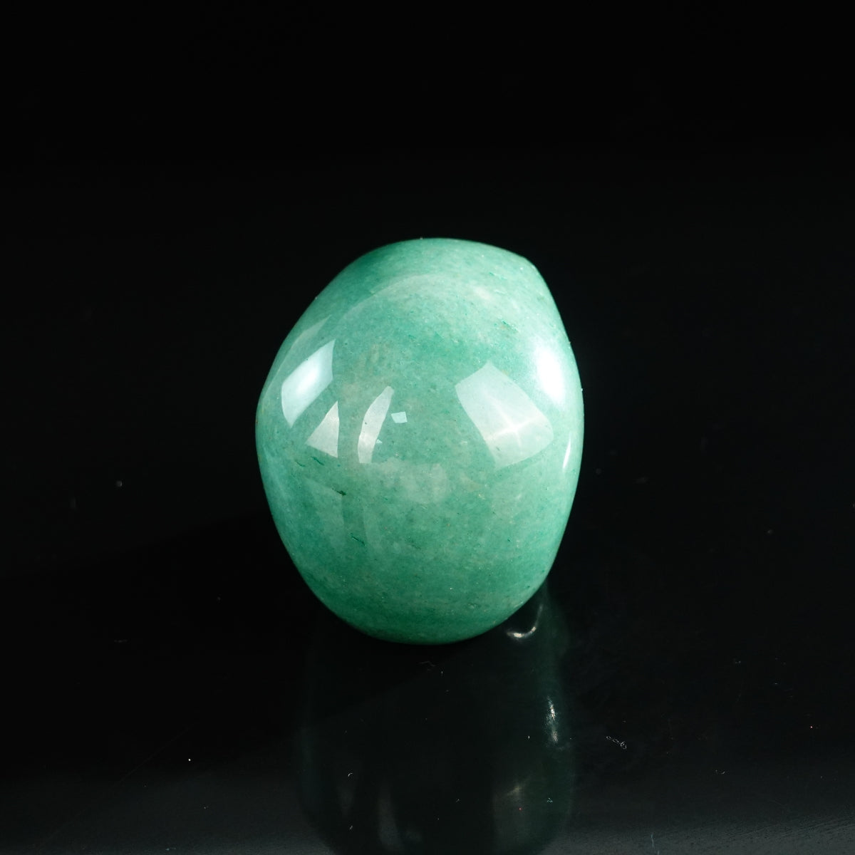 3.0" Green Aventurine Crystal Skull Carving - Unique Piece #GA14