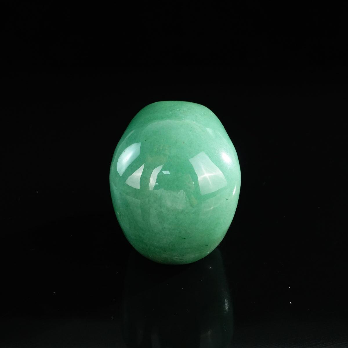 3.0" Green Aventurine Crystal Skull Carving - Unique Piece #GA18