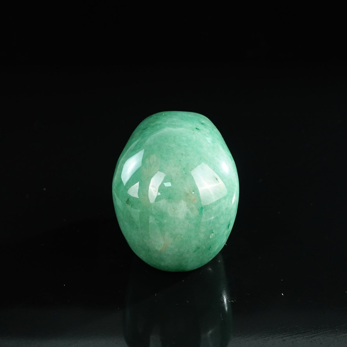 3.0" Green Aventurine Crystal Skull Carving - Unique Piece #GA19