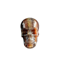 3.0" Fluorite Crystal Skull Carving - Unique Piece #GF01