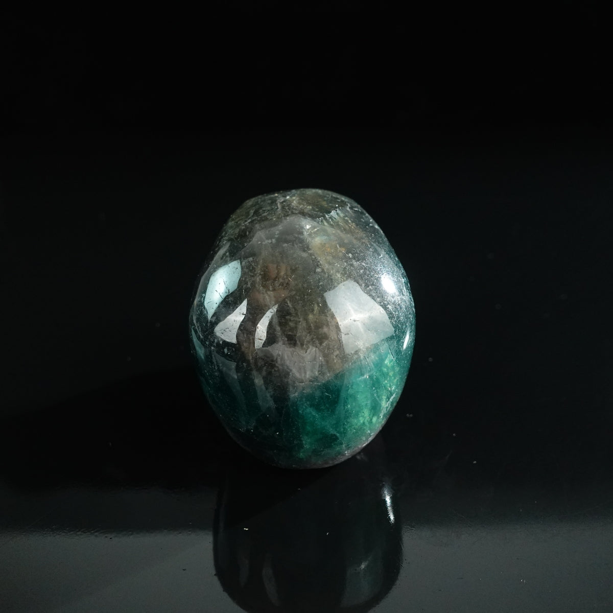 3.0" Fluorite Crystal Skull Carving - Unique Piece #GF02