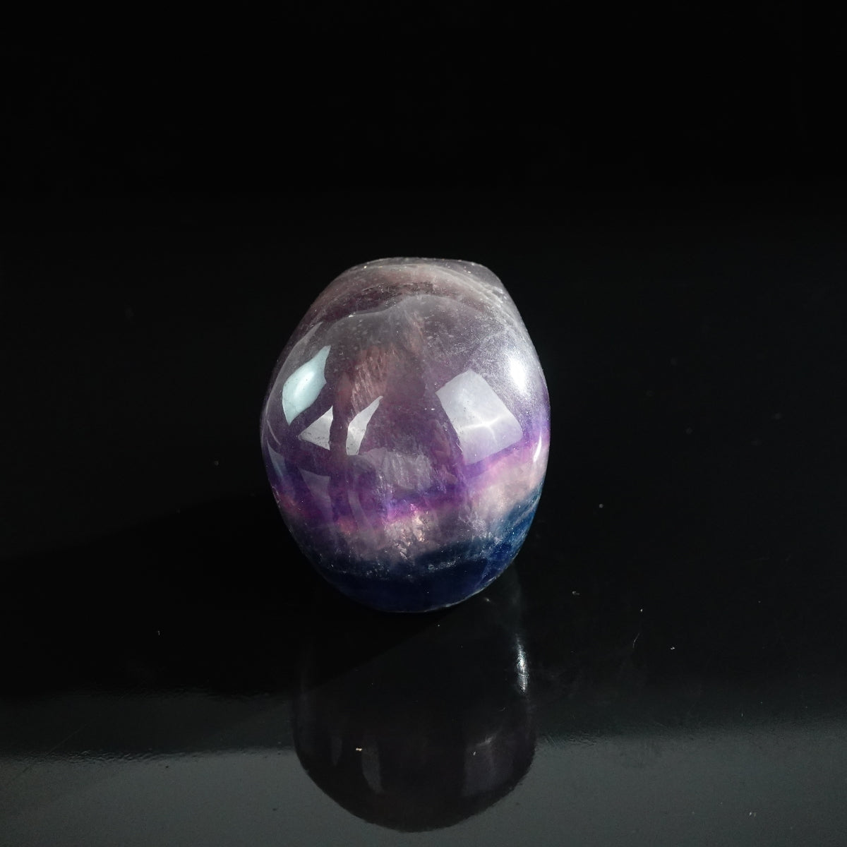 3.0" Fluorite Crystal Skull Carving - Unique Piece #GF03