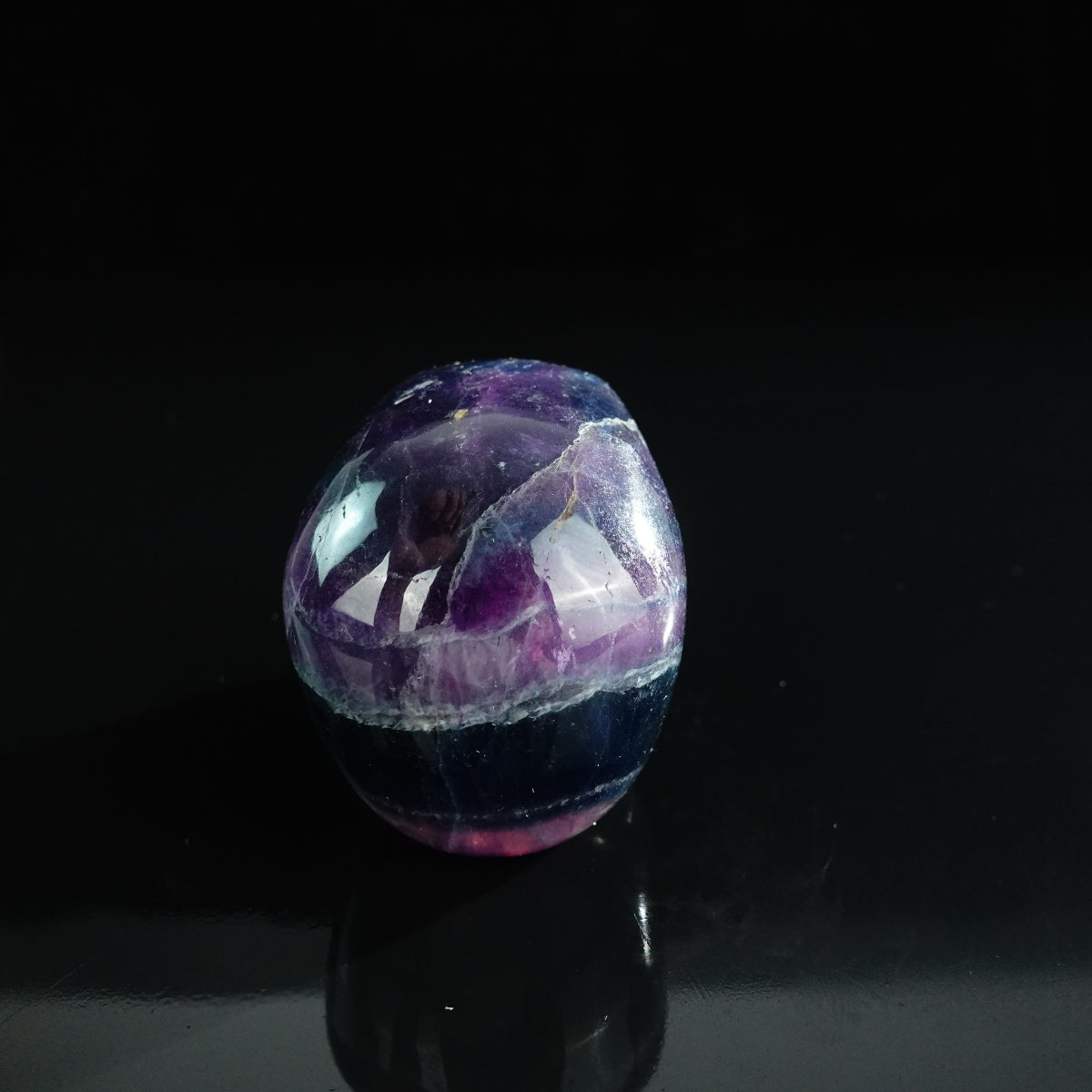 3.0" Fluorite Crystal Skull Carving - Unique Piece #GF04