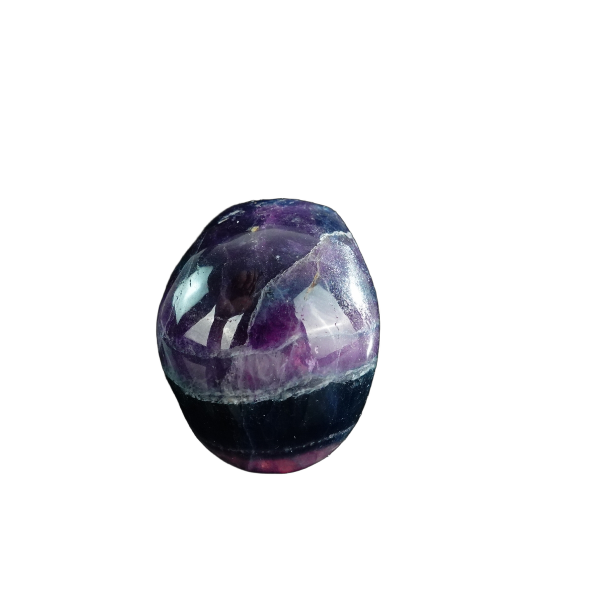 3.0" Fluorite Crystal Skull Carving - Unique Piece #GF04