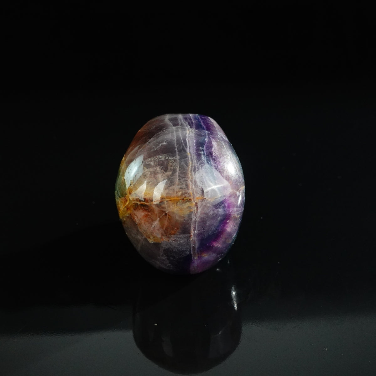 3.0" Fluorite Crystal Skull Carving - Unique Piece #GF05