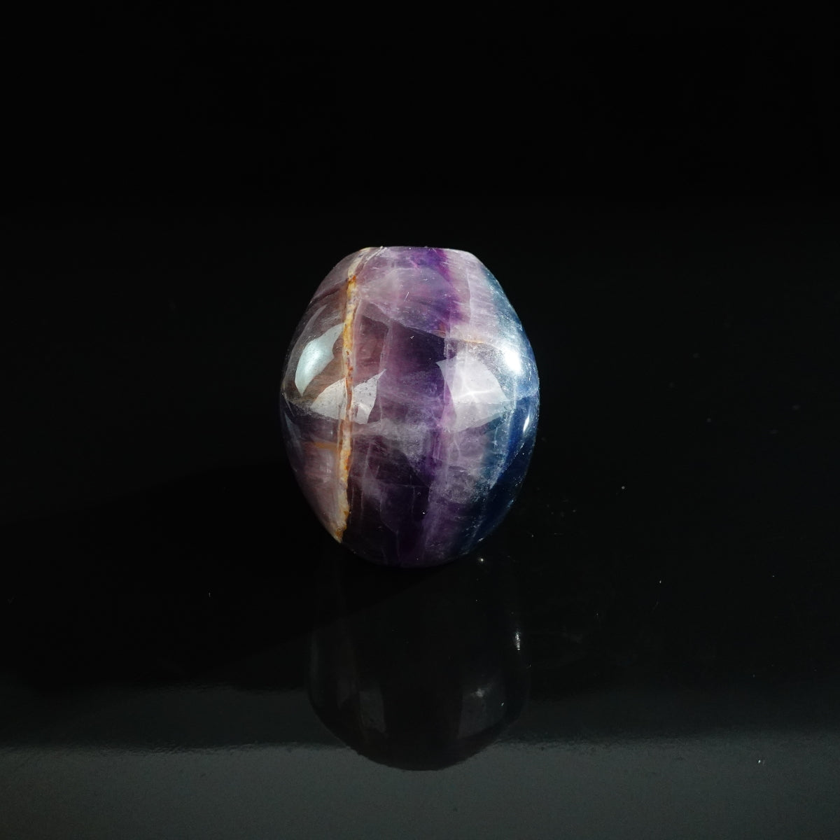 3.0" Fluorite Crystal Skull Carving - Unique Piece #GF06