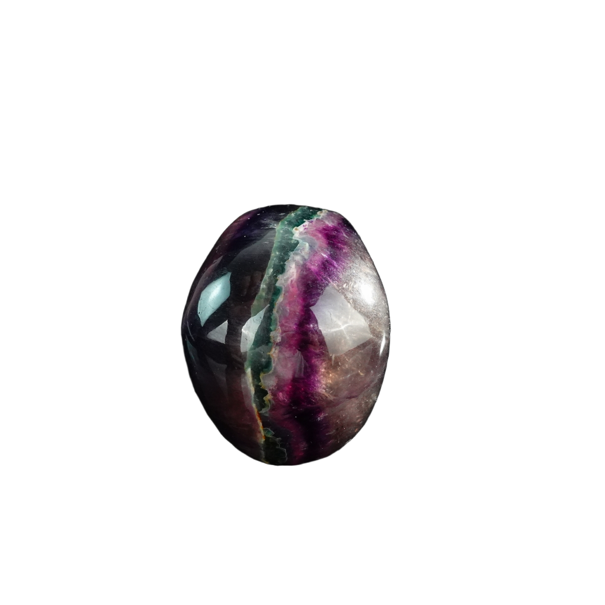3.0" Fluorite Crystal Skull Carving - Unique Piece #GF07