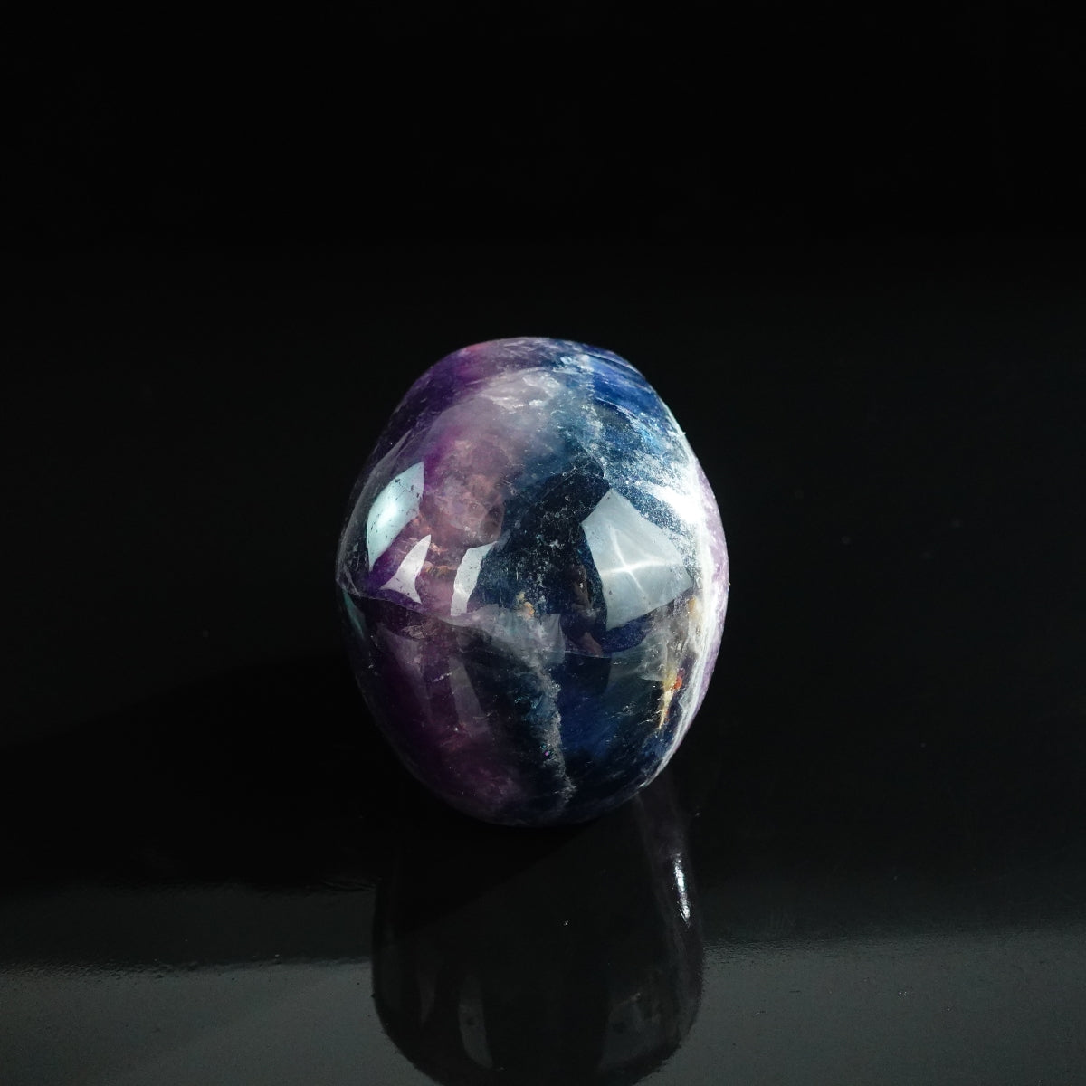 3.0" Fluorite Crystal Skull Carving - Unique Piece #GF08