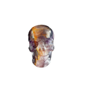 3.0" Fluorite Crystal Skull Carving - Unique Piece #GF09