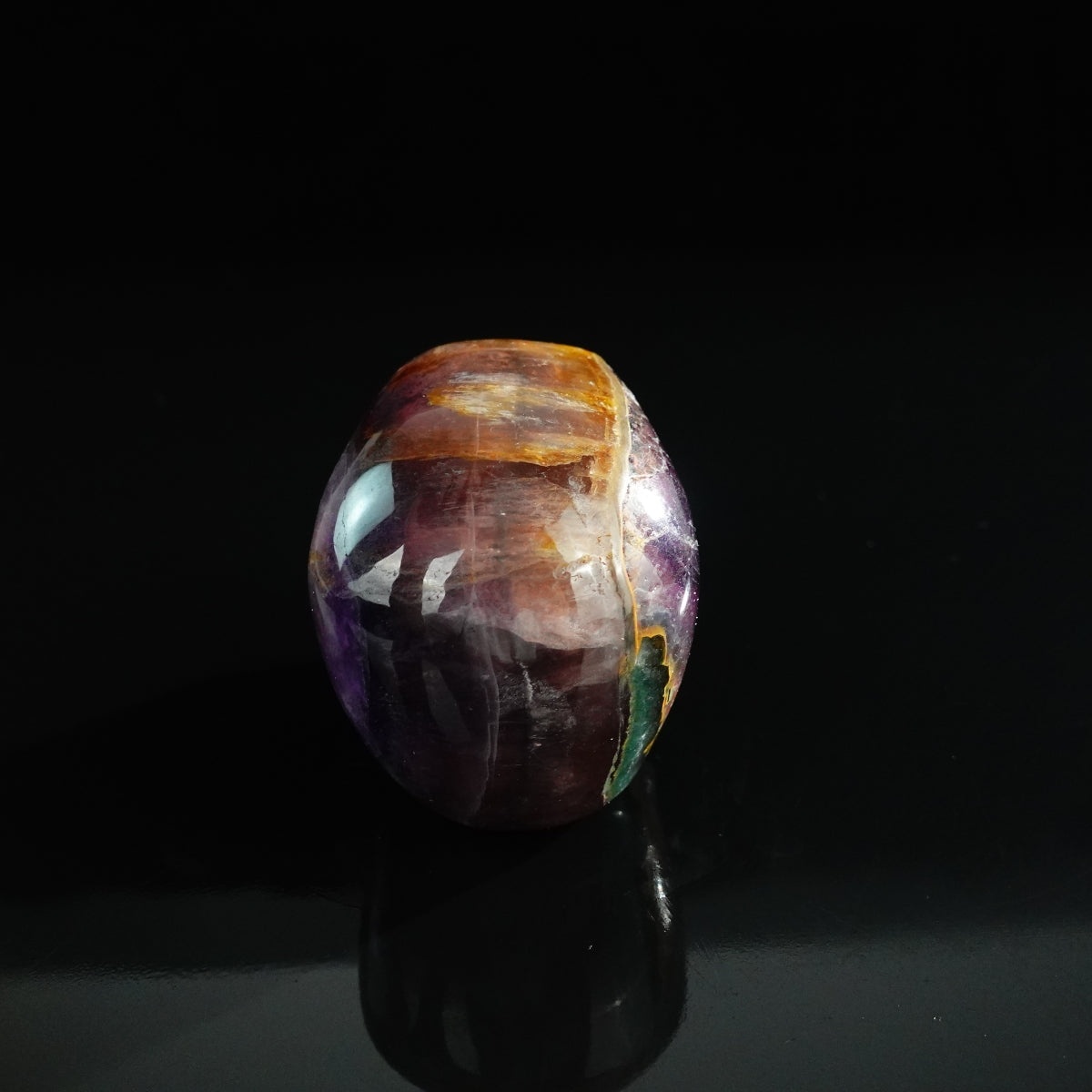 3.0" Fluorite Crystal Skull Carving - Unique Piece #GF09