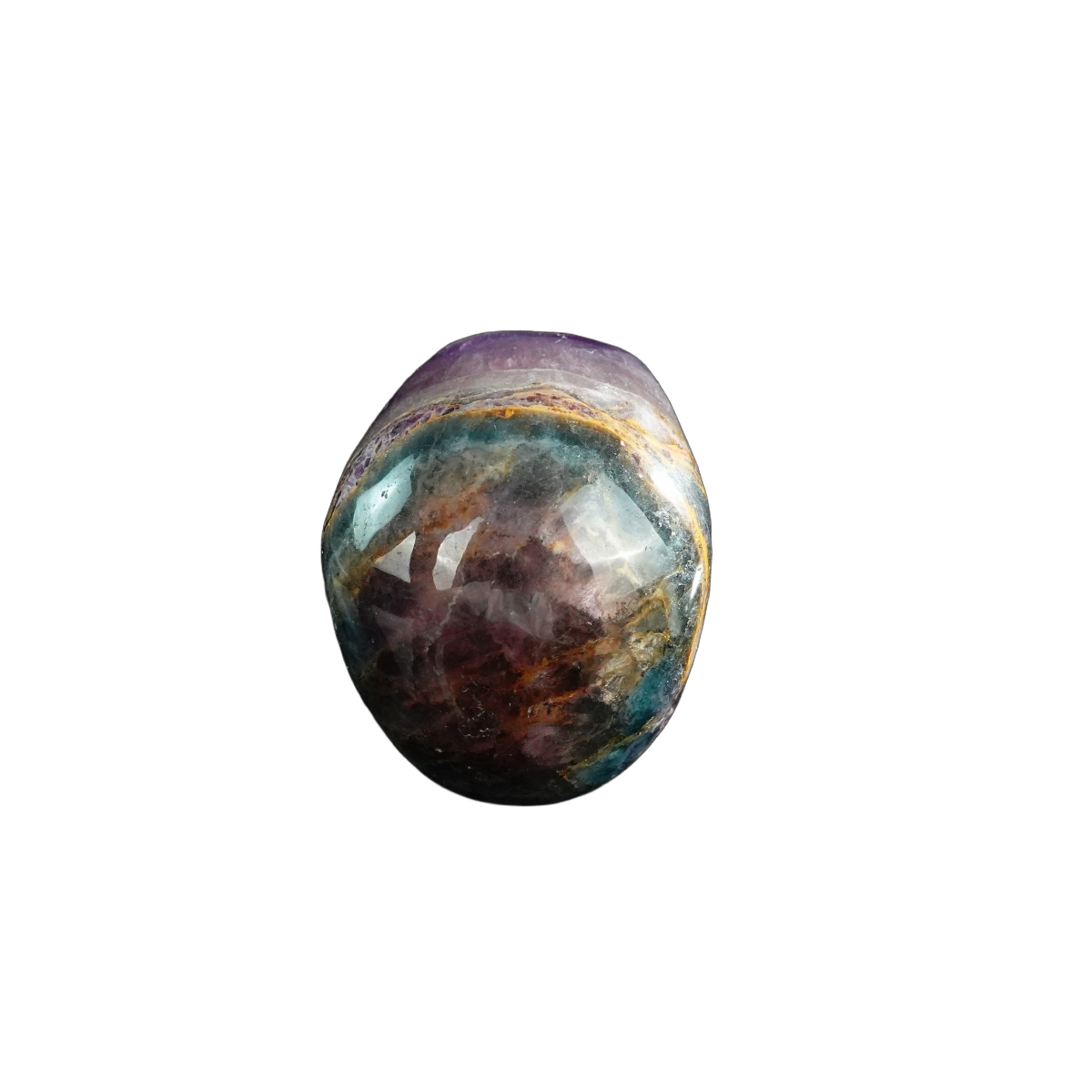 3.0" Fluorite Crystal Skull Carving - Unique Piece #GF10