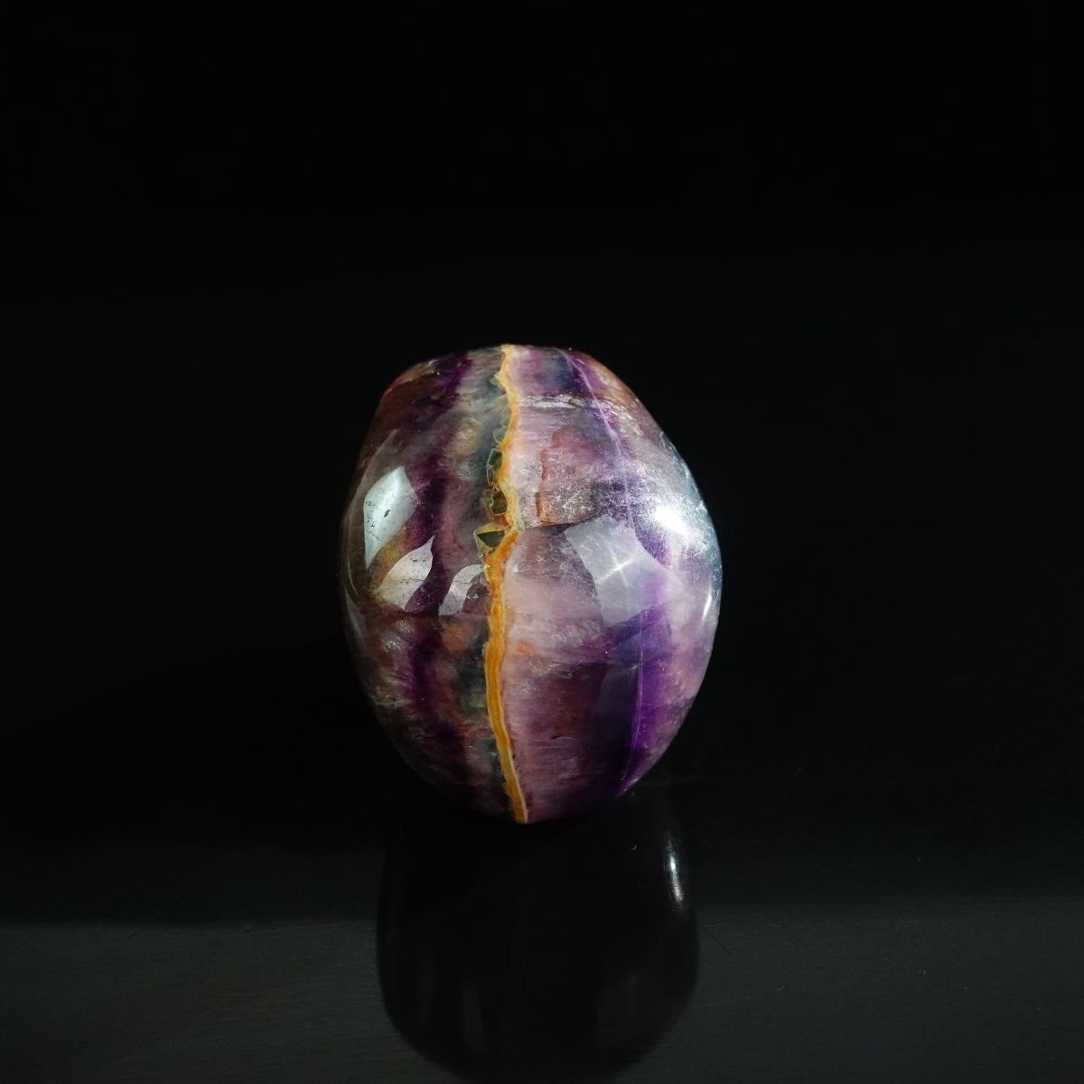 3.0" Fluorite Crystal Skull Carving - Unique Piece #GF12