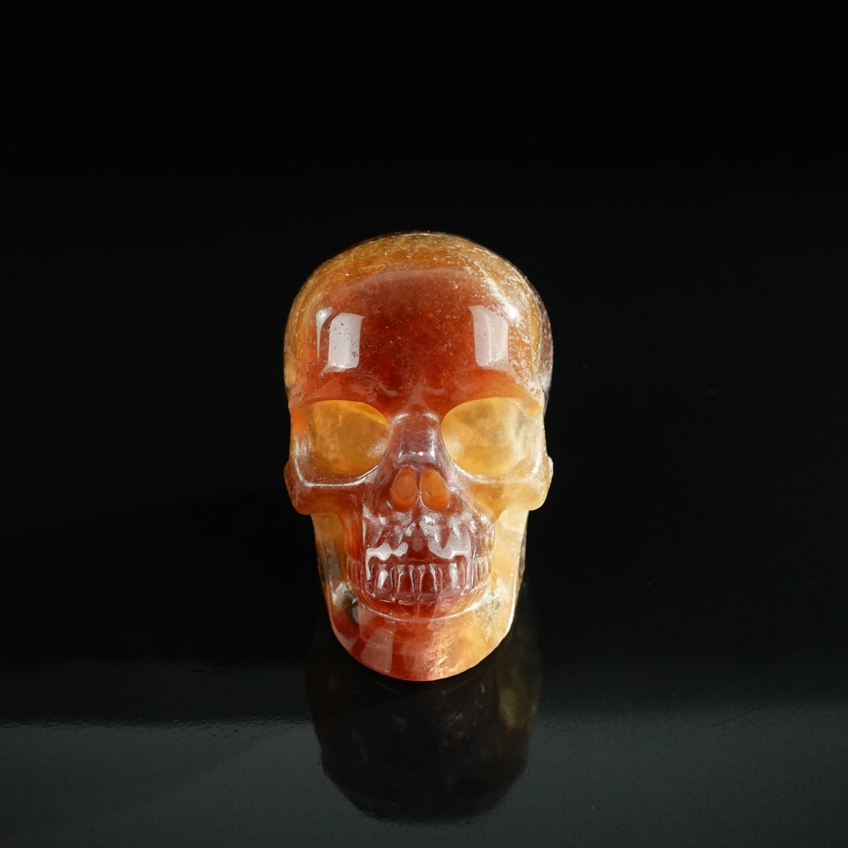 3.0" Fluorite Crystal Skull Carving - Unique Piece #GF16