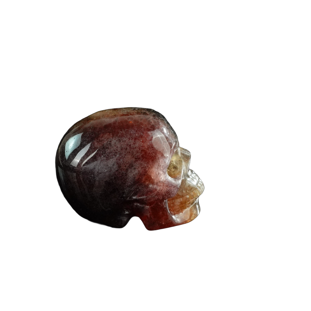 3.0" Fluorite Crystal Skull Carving - Unique Piece #GF18