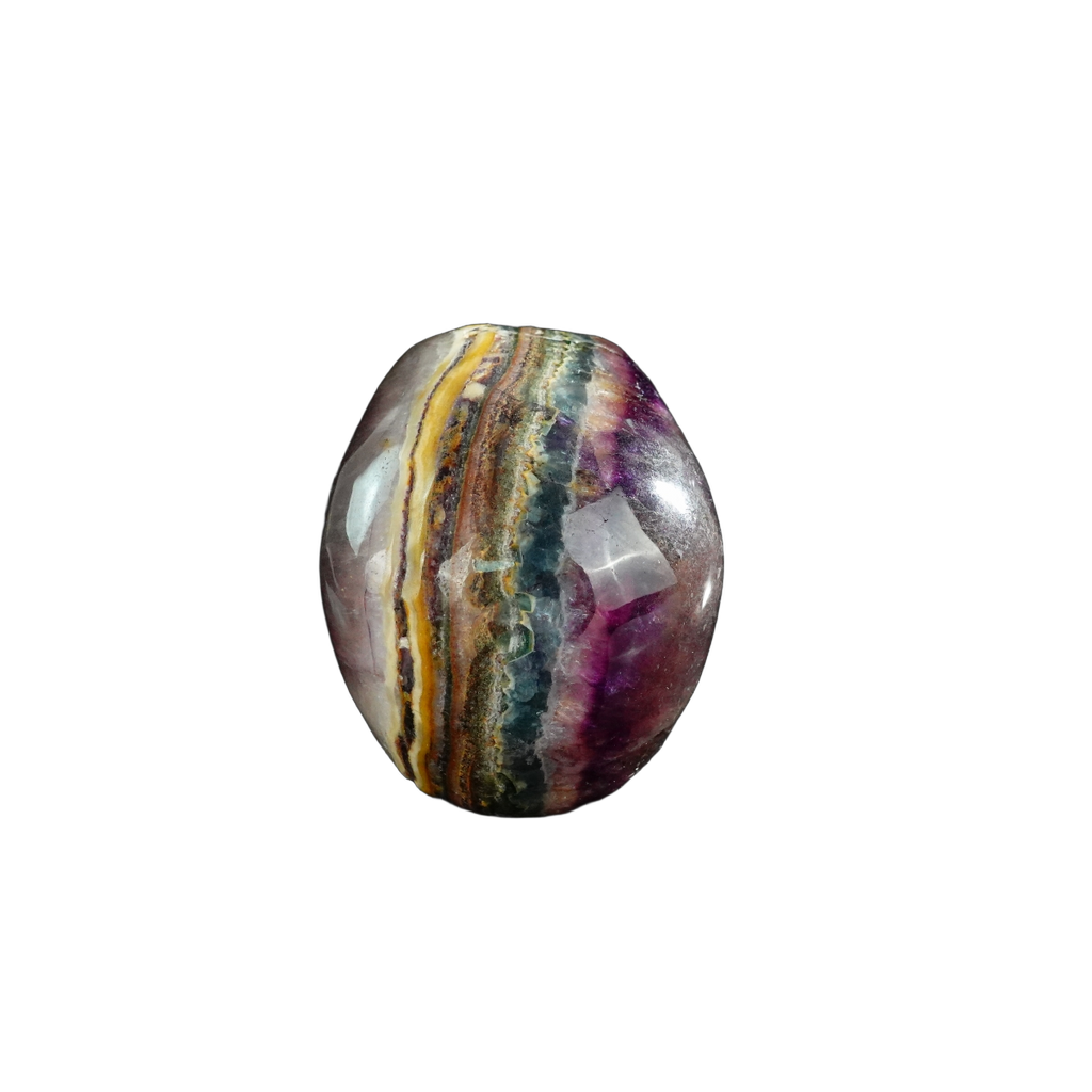 3.0" Fluorite Crystal Skull Carving - Unique Piece #GF19