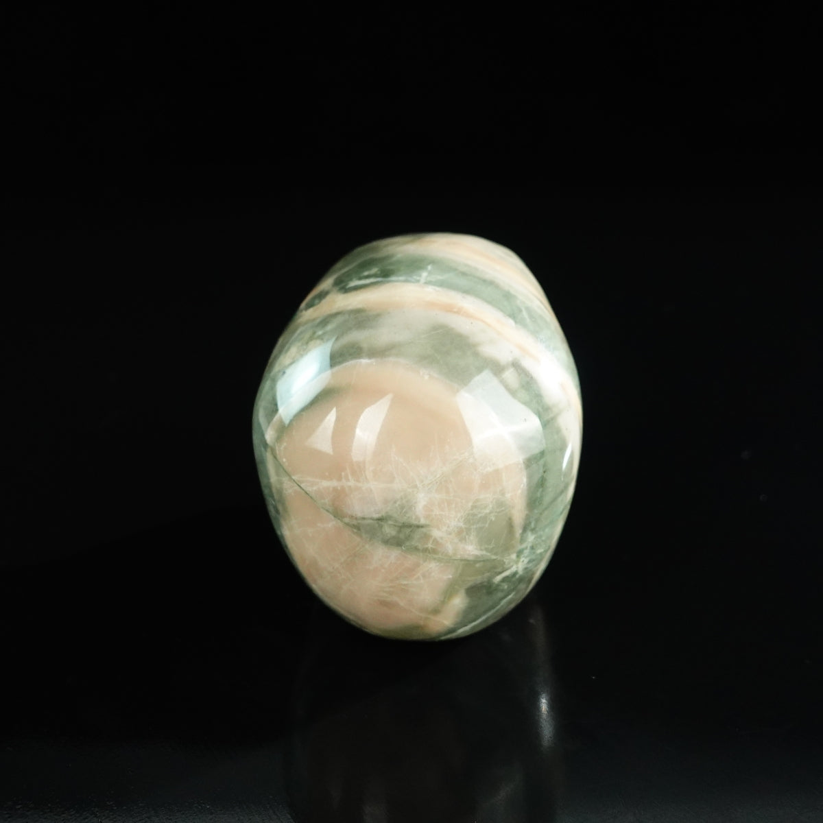 3.0" Nine Dragon Jade Crystal Skull Carving - Unique Piece #HA10