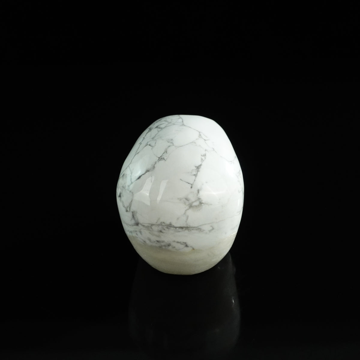 3.0" Howlite Crystal Skull Carving - Unique Piece #HL08