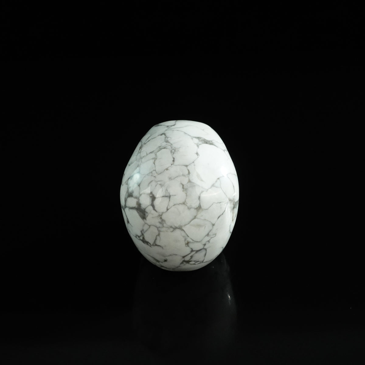 3.0" Howlite Crystal Skull Carving - Unique Piece #HL11