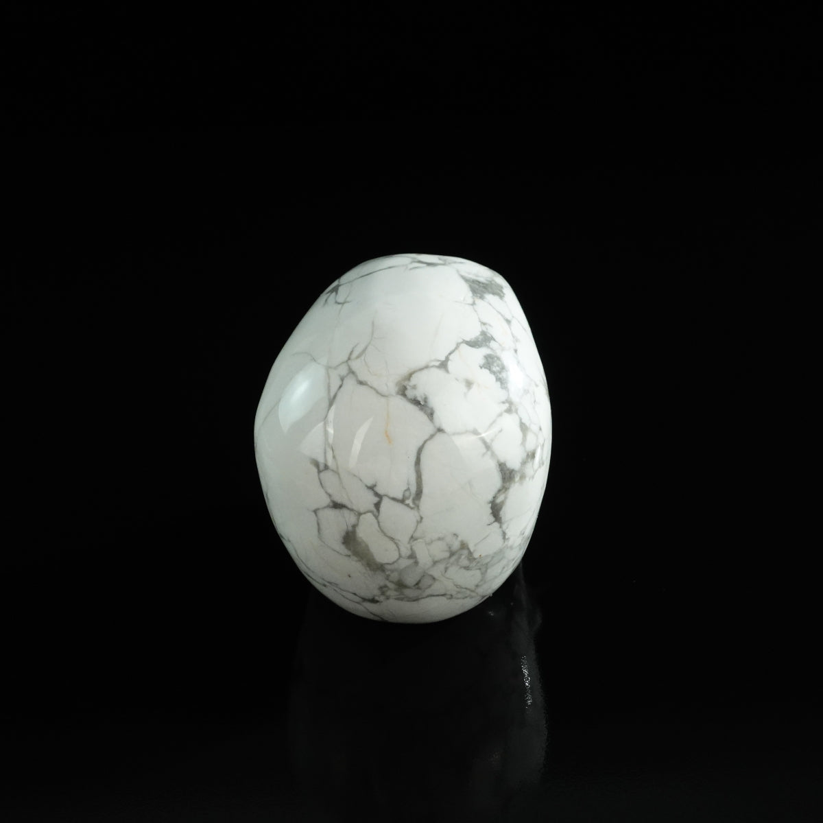 3.0" Howlite Crystal Skull Carving - Unique Piece #HL14