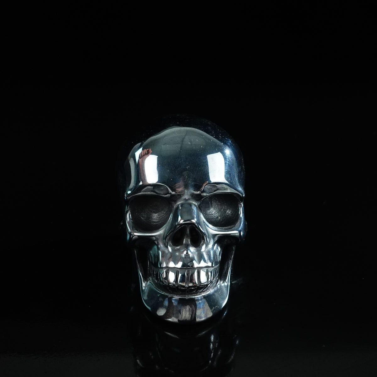 3.0" Tera-hertz Crystal Skull Carving - Unique Piece #TH07