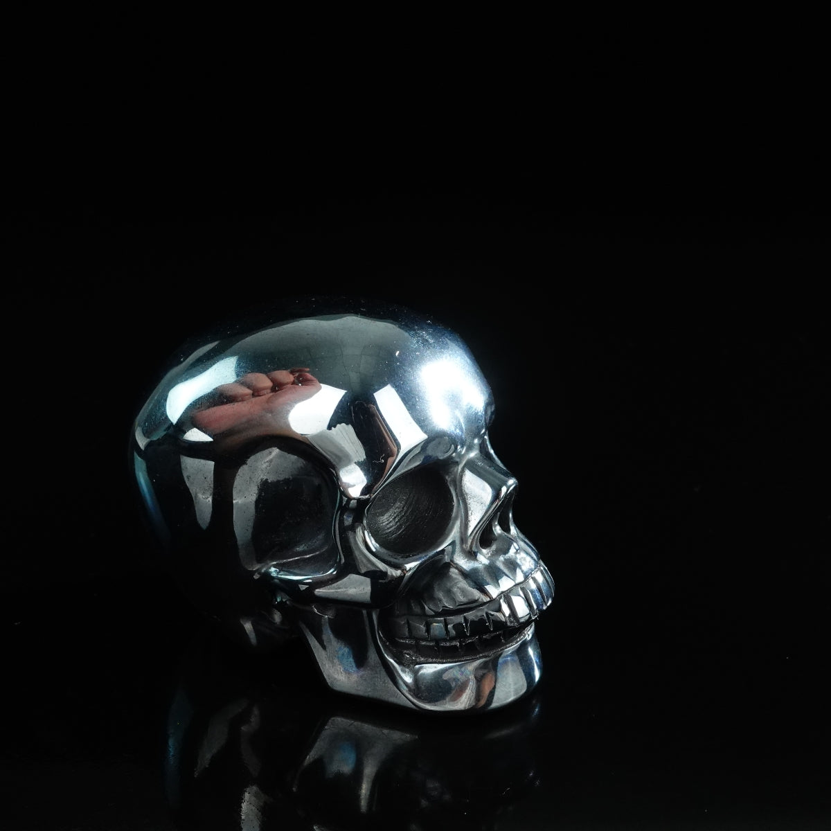 3.0" Tera-hertz Crystal Skull Carving - Unique Piece #TH07
