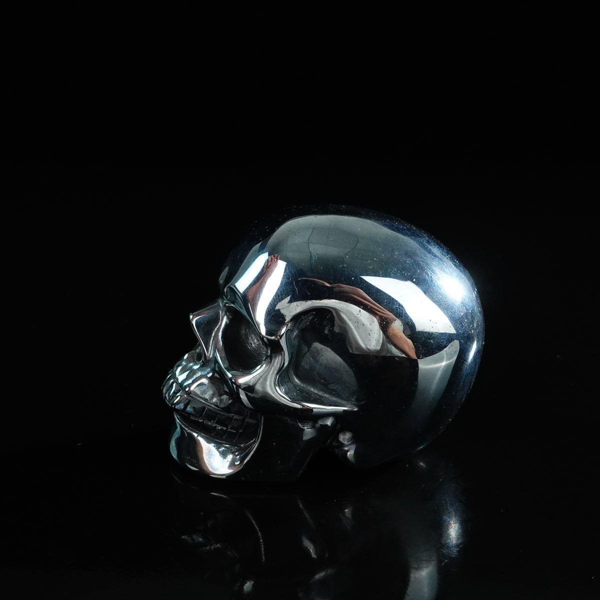 3.0" Tera-hertz Crystal Skull Carving - Unique Piece #TH07