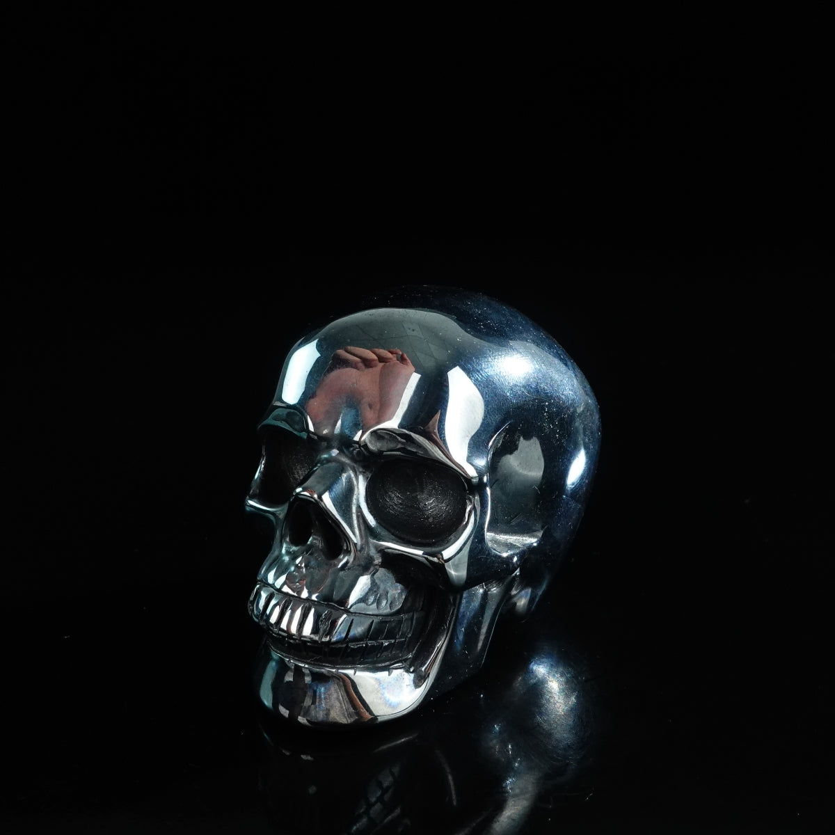 3.0" Tera-hertz Crystal Skull Carving - Unique Piece #TH07