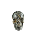 3.0" Leopard skin jasper Crystal Skull Carving - Unique Piece #LK06