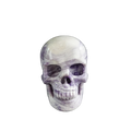3.0" Purple Malachite Crystal Skull Carving - Hand Carved Decor