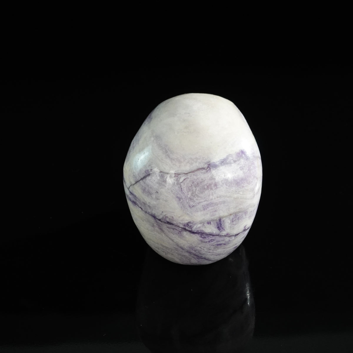 3.0" Purple Malachite Crystal Skull Carving - Unique Piece #PM02