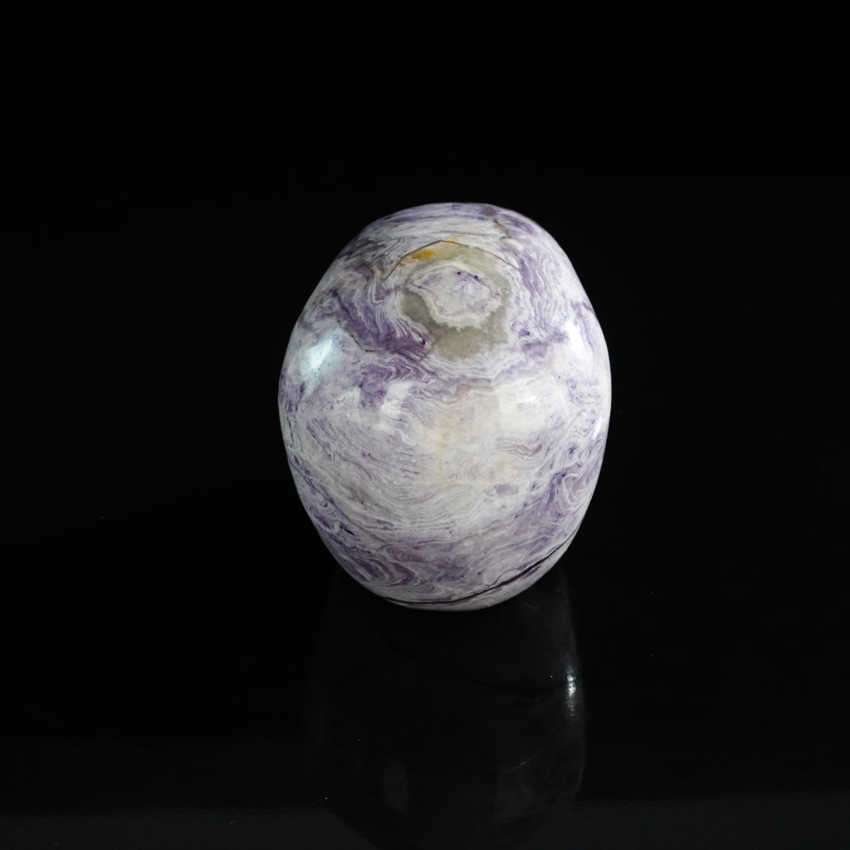 3.0" Purple Malachite Crystal Skull Carving - Unique Piece #PM03