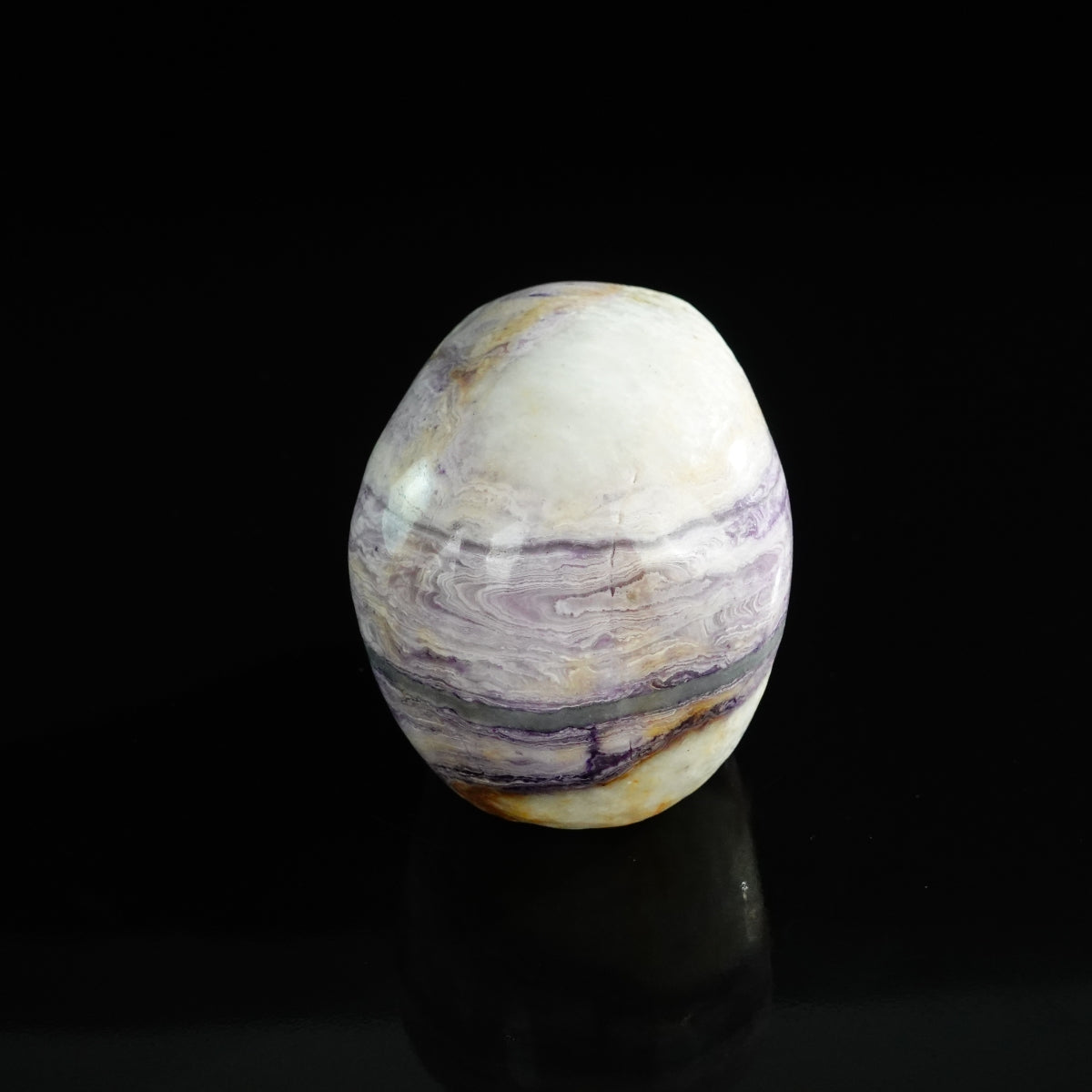 3.0" Purple Malachite Crystal Skull Carving - Unique Piece #PM09
