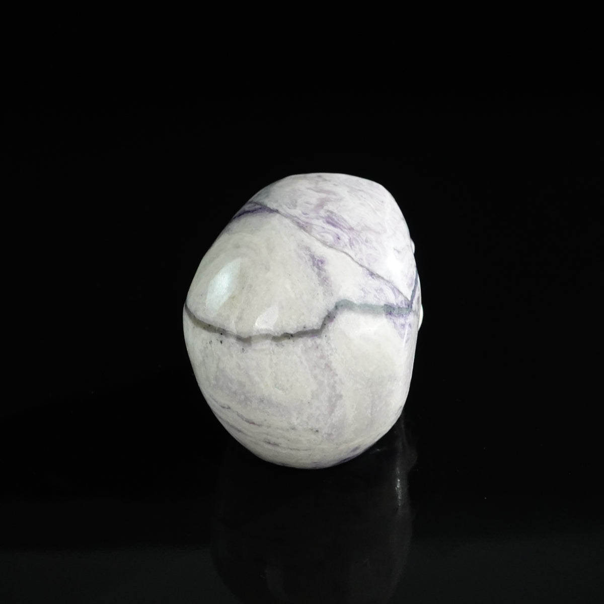 3.0" Purple Malachite Crystal Skull Carving - Unique Piece #PM10